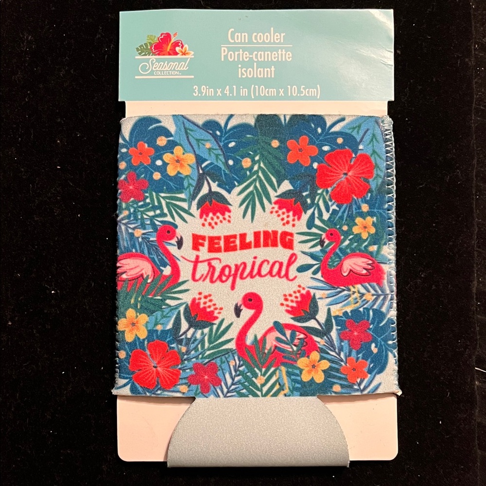 Feeling Tropical Can Cooler
